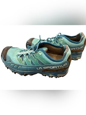 La Sportiva Ultra Raptor Trail Shoes - Blue - 6.5